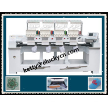 Multi heads computerized embroidery machine with high speed 10'' touch screen